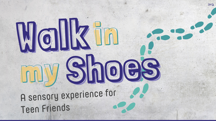 Teen Workshop Walk in my Shoes