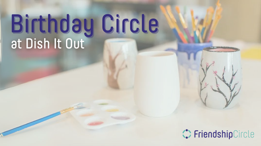 Come paint pottery and celebrate January birthdays